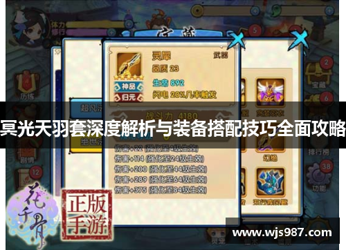 冥光天羽套深度解析与装备搭配技巧全面攻略